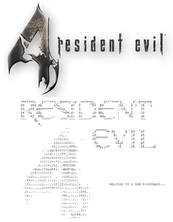 resident evil logo